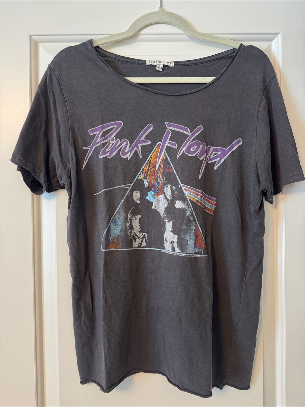 Junk Food Clothing Pink Floyd Graphic Tee - Black/Purple